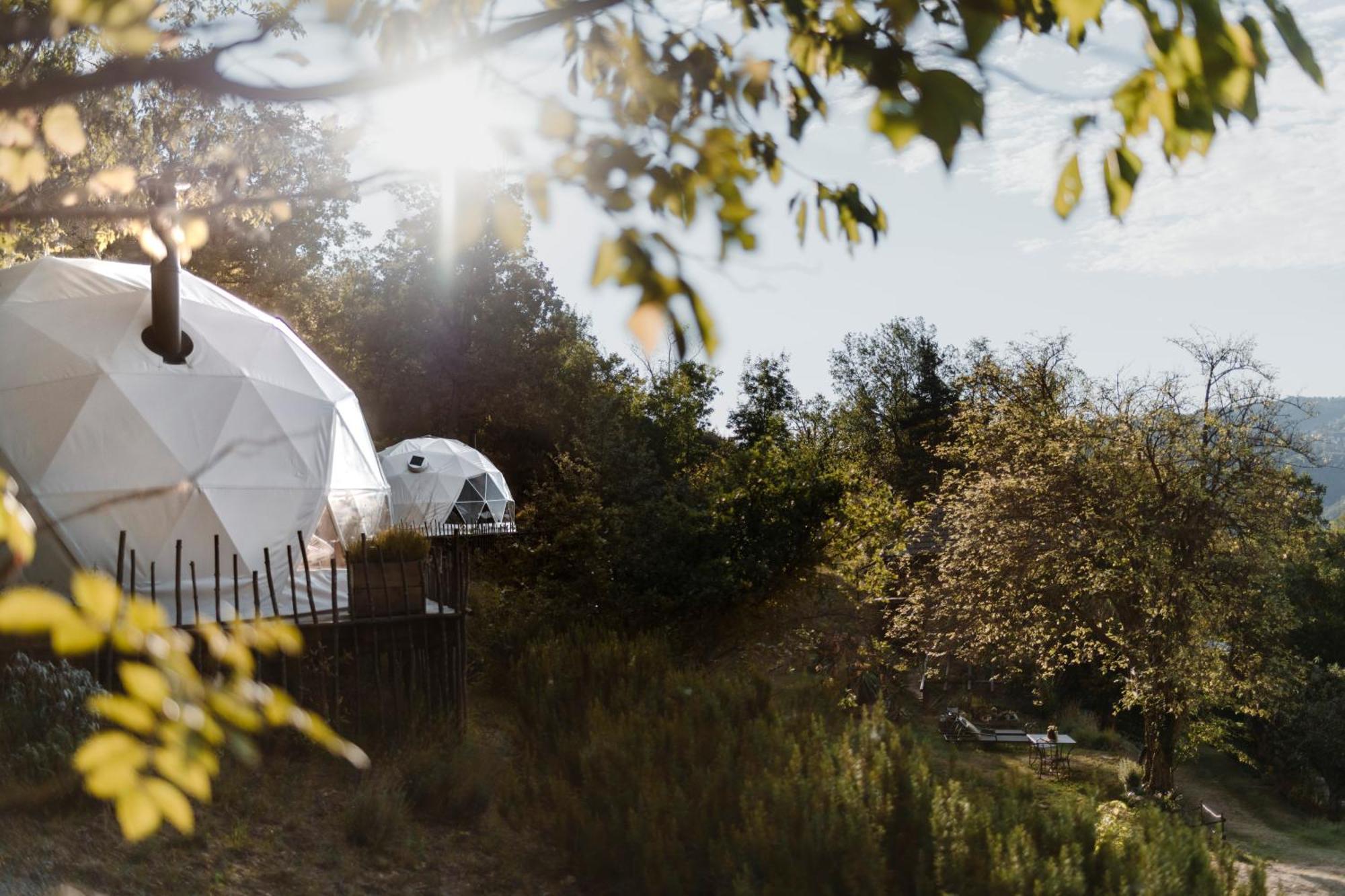 Gaia'S Spheres Gorzegno Dış mekan fotoğraf
